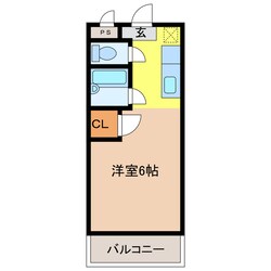 クラウン西の浜の物件間取画像